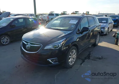 2019 Buick Envision Fwd Preferred from USA, damaged, VIN LRBFXBSA7KD126597